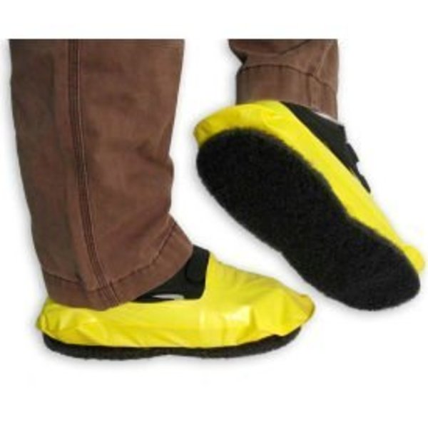 Advantage Products PAWS Vinyl Stripping Shoe Covers, Men's, Yellow, Size 8-11, 1 Pair 13032